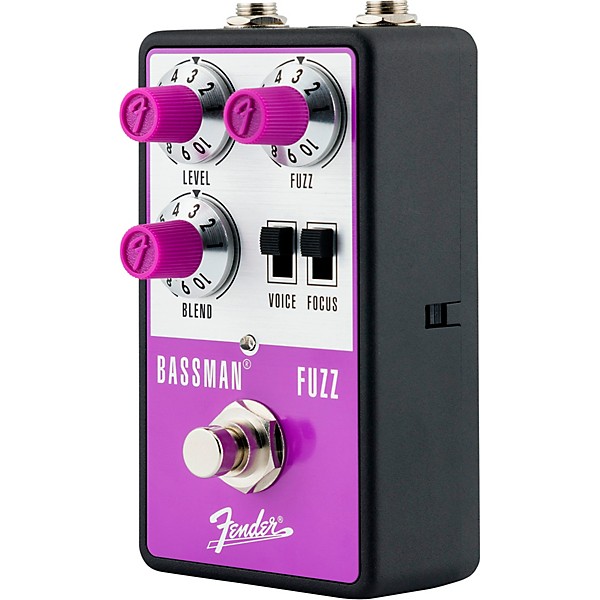 Fender Bassman Fuzz Effects Pedal Aluminum Purple