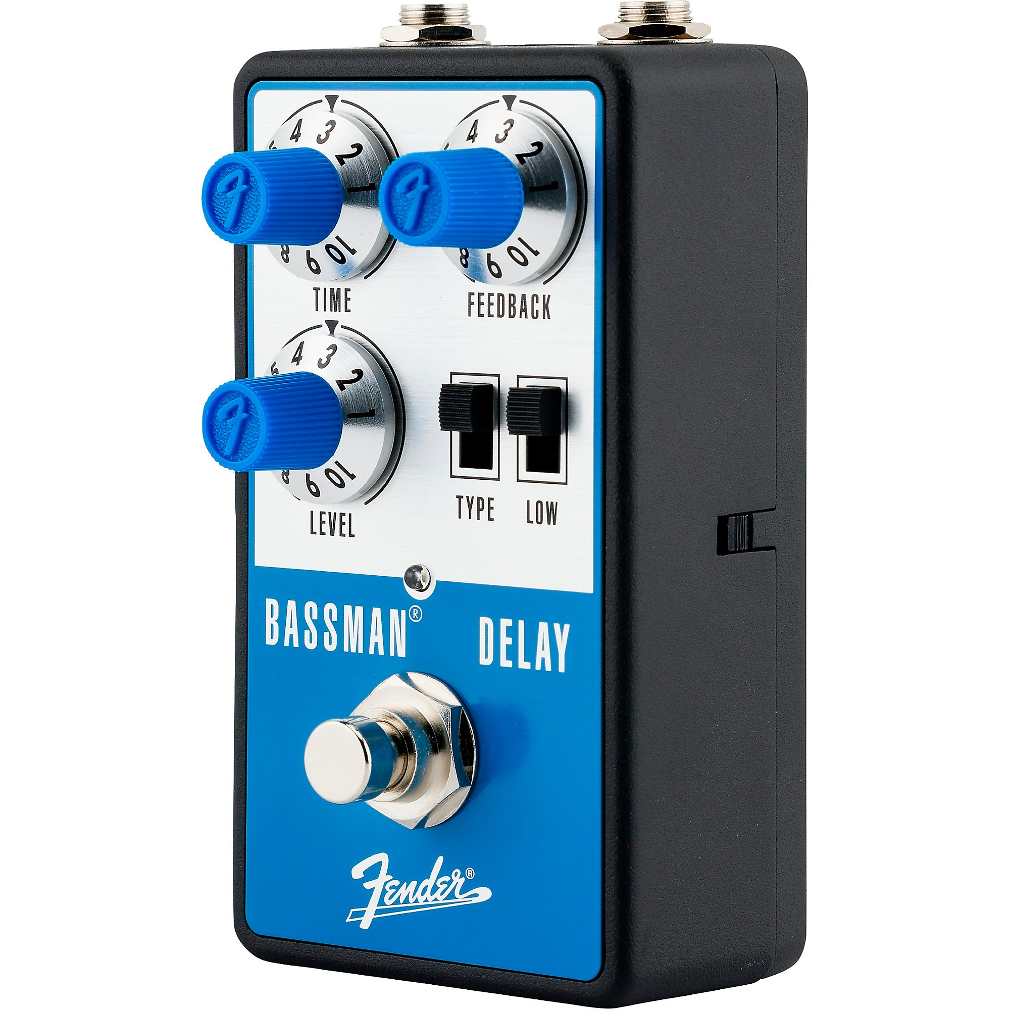 Fender Bassman Delay Effects Pedal Aluminum Blue | Guitar Center