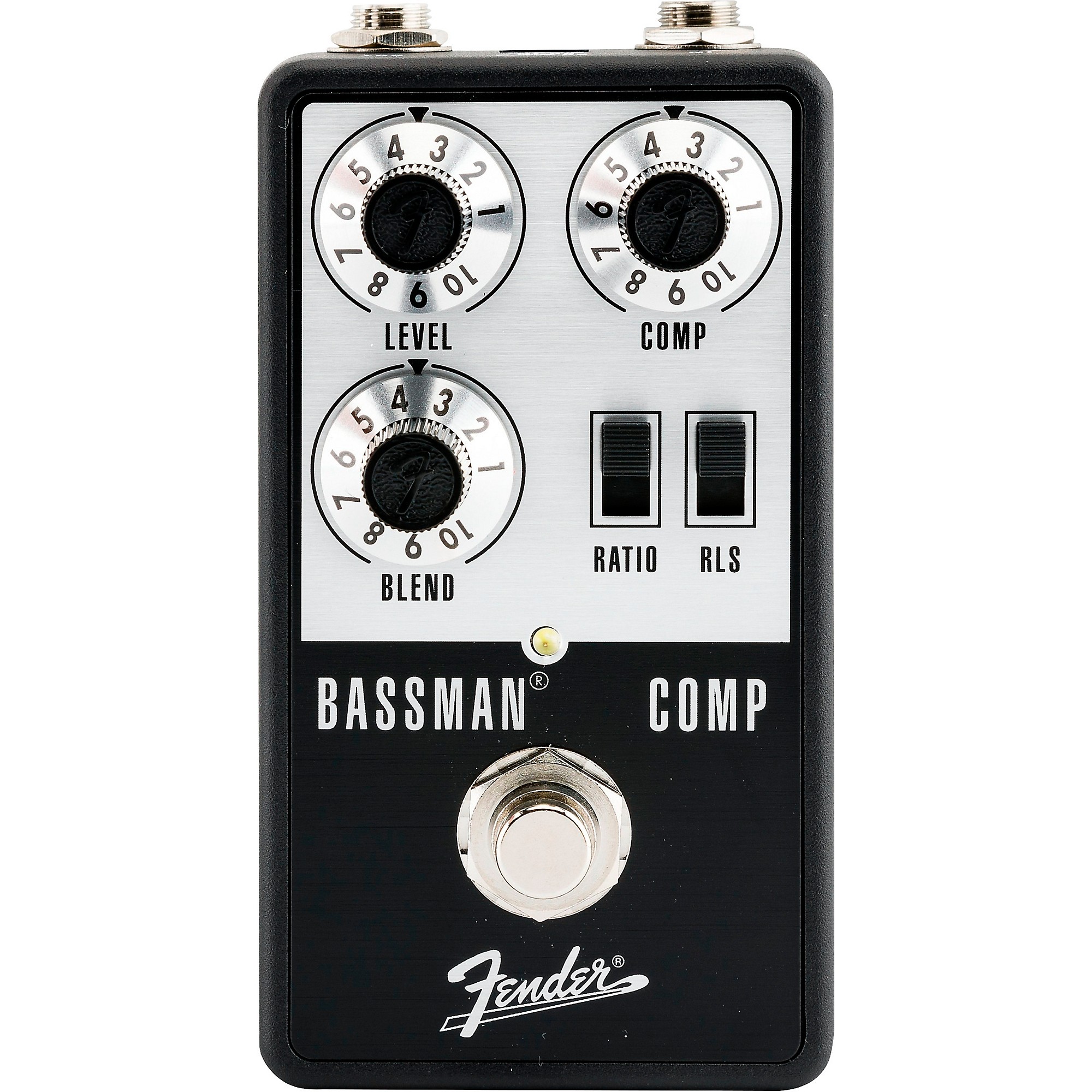 ベース Fender Bassman comp Fender Bassman Compressor Effects Pedal Aluminum Black | Guitar Center