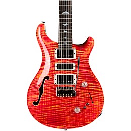 PRS Private Stock Special Semi-Hollow Electric Guitar Raspberry Lemon Stripe