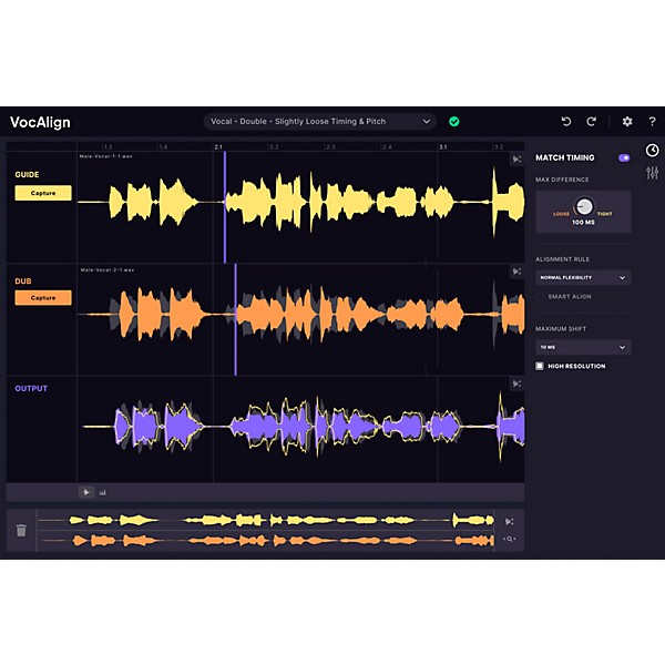 SYNCHRO ARTS VocAlign 6 Standard Upgrade from VocAlign Project 5, VocAlign Project 3