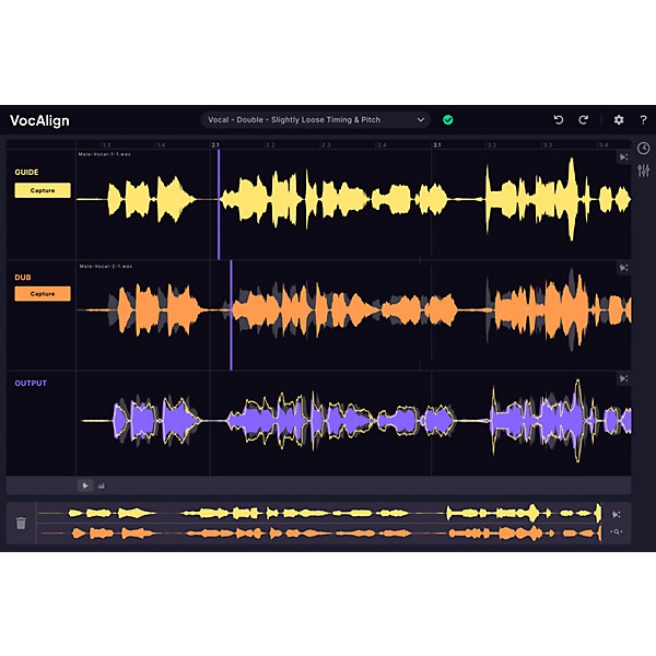 SYNCHRO ARTS VocAlign 6 Standard Upgrade from VocAlign Project 5, VocAlign Project 3