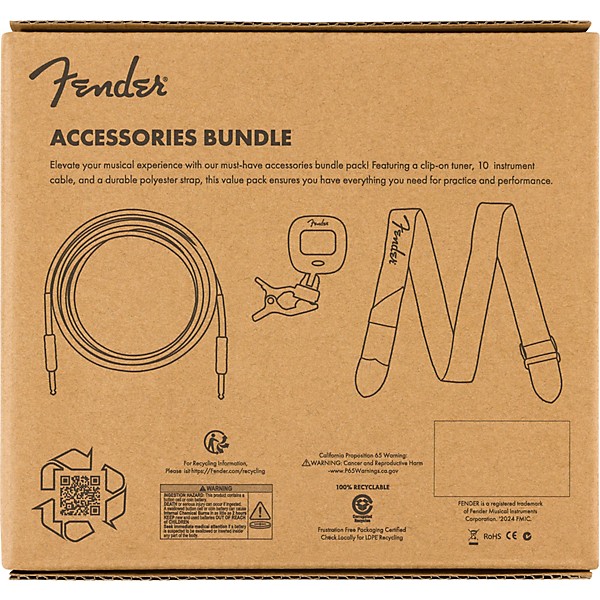 Fender Guitar Accessories Bundle