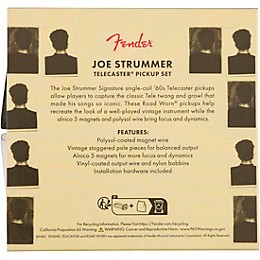 Fender Joe Strummer Signature Telecaster Pickup Set Black/Chrome