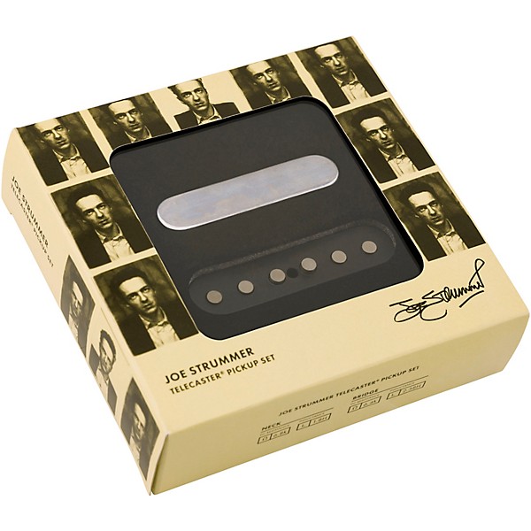 Fender Joe Strummer Signature Telecaster Pickup Set Black/Chrome