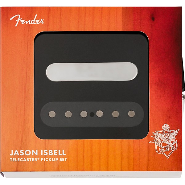 Fender Jason Isbell Telecaster Pickup Set Black/Chrome