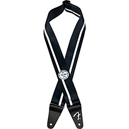 Fender 70th Anniversary Poly Guitar Strap Black