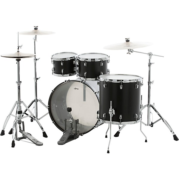 Ludwig Neusonic 4-Piece Studio Shell Pack With 22" Bass Drum Twin Shadow