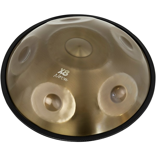 X8 Drums Nova Handpan With Bag and Stand 18 in. Gold