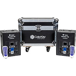 ColorKey Dazzler FX MKII 2-Pack Bundle w/ Case (Black)