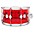 DW Design Series Acrylic Ruby Snare Drum 14 x 8 in. Ruby Glass DW Design Series Acrylic Ruby Snare Drum 14 x 8 in. Ruby Glass