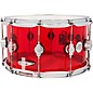 DW Design Series Acrylic Ruby Snare Drum 14 x 8 in. Ruby Glass