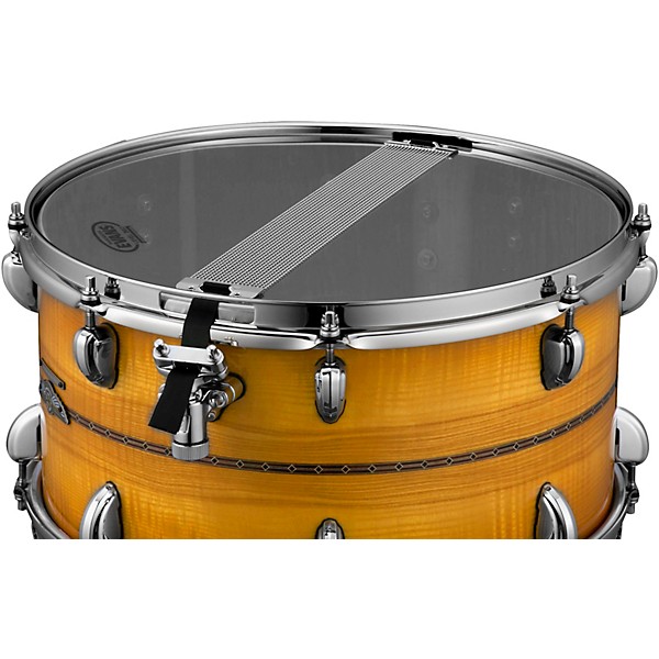 TAMA STAR Reserve Maple/Bubinga Snare Drum 15 x 8 in. Caramel Olive Ash Burst