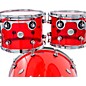 DW Design Series Acrylic 4-Piece Shell Pack Ruby Glass