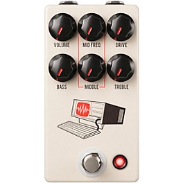 JHS Pedals Hard Drive Distortion Effects Pedal Tan JHS Pedals Hard Drive Distortion Effects Pedal Tan