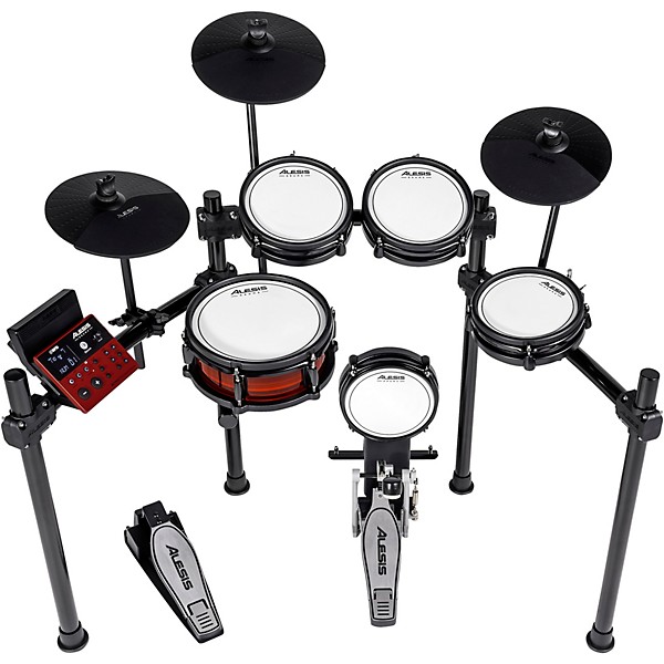 Open Box Alesis Nitro Pro 8-Piece Electronic Drum Kit With Mesh Heads & Bluetooth Level 1