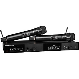 Shure Dual Handheld System With N8CB MIC Band G58 Black