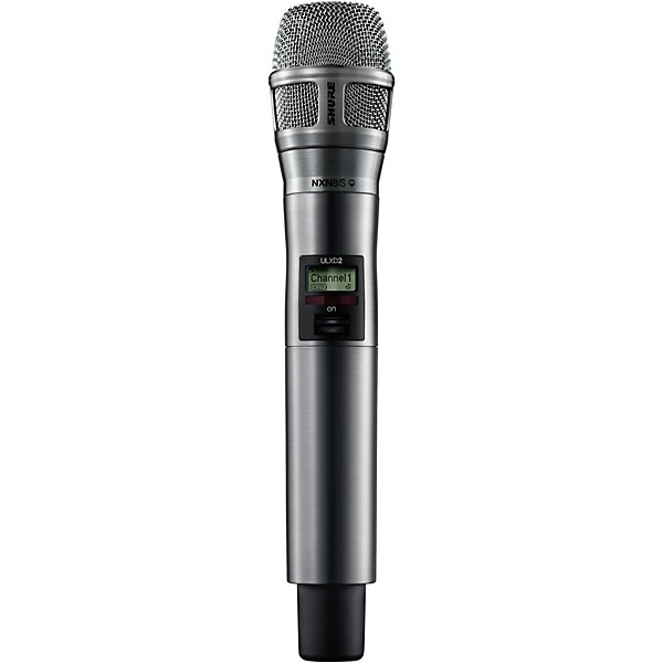 Shure ULXD2 Wireless Handheld With N8SN Head Band H50 Nickel