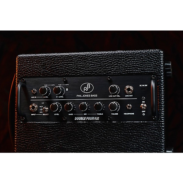 Phil Jones Bass BG-80 Double Four Plus 90W 2x4 Bass Combo Amp Black