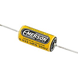 Allparts Allparts Emerson Custom Paper-in-Oil Capacitors 0.022uf Yellow & Cream 20-Pack