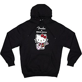 Fender Hello Kitty Front Logo Hoodie Large Black Fender Hello Kitty Front Logo Hoodie Medium Black