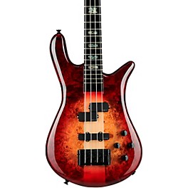 Spector Euro 4 Custom Electric Bass Natural Gloss Spector Euro 4 Custom Electric Bass Natural Red Burst Gloss