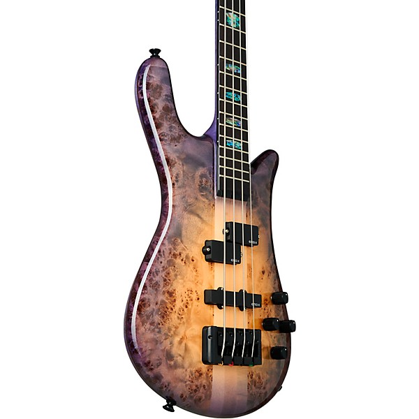 Spector Euro 4 Custom Electric Bass Natural Violet Burst Gloss