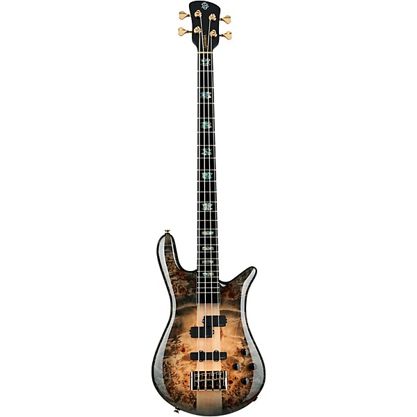 Spector Euro 4 Custom Electric Bass Natural Black Burst Gloss