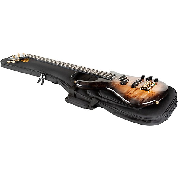Spector Euro 4 Custom Electric Bass Natural Black Burst Gloss