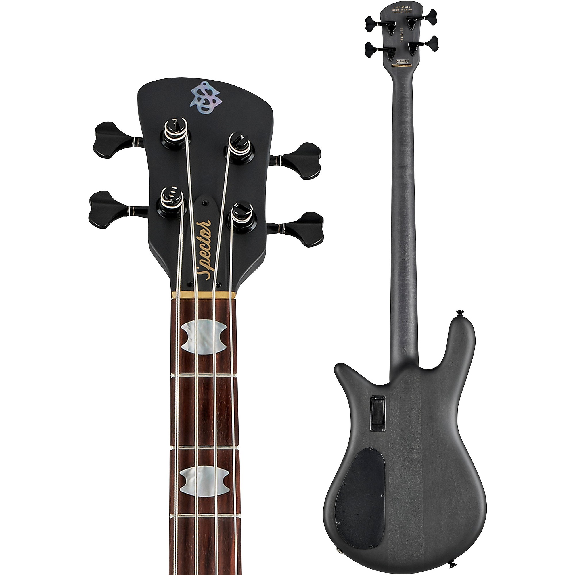 Spector Euro 4 LX Neck-Through Electric Bass Haunted Moss