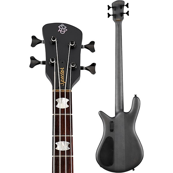Spector Euro 4 LX Neck-Through Electric Bass Black Stain