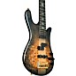 Spector Euro 5 Custom 5 String Electric Bass Natural Black Burst Gloss