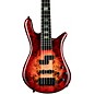 Spector Euro 5 Custom 5 String Electric Bass Natural Red Burst Gloss thumbnail