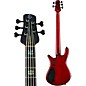 Spector Euro 5 Custom 5 String Electric Bass Natural Red Burst Gloss