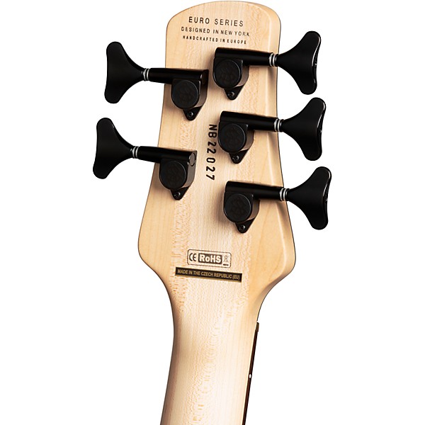 Spector Euro 5 LX 5 String Electric Bass Black Stain Matte