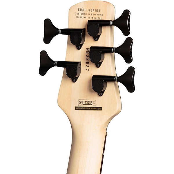 Spector Euro 5 LX 5 String Electric Bass Natural Sunburst Matte