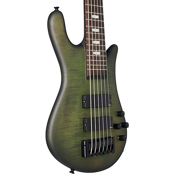 Spector Euro 6 LX 5 String Neck Through Electric Bass Haunted Moss Matte