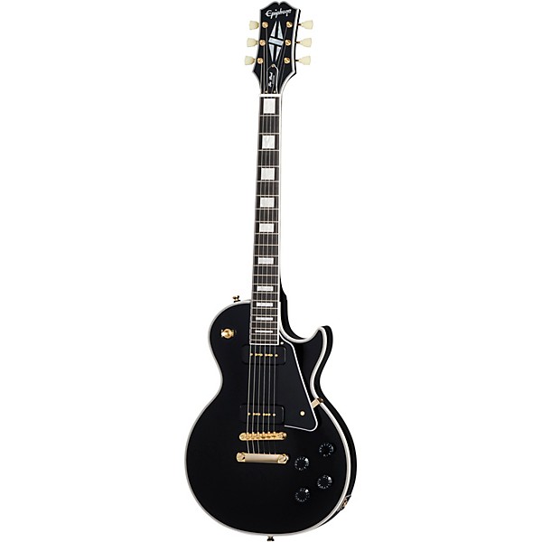 Epiphone Les Paul Custom P-90 Limited-Edition Electric Guitar Ebony