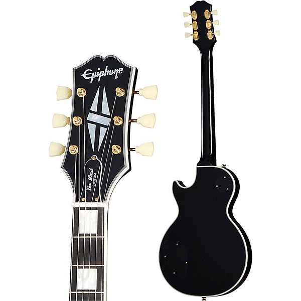 Epiphone Les Paul Custom P-90 Limited-Edition Electric Guitar Ebony