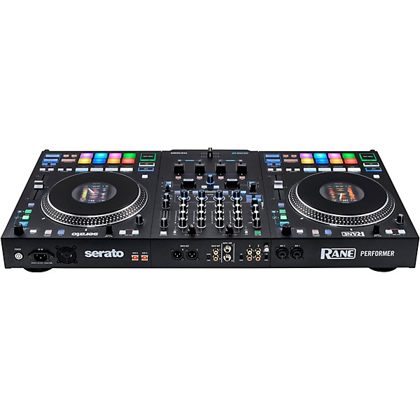 RANE PERFORMER Mobile DJ Bundle with DJ Booth and Line Arrays