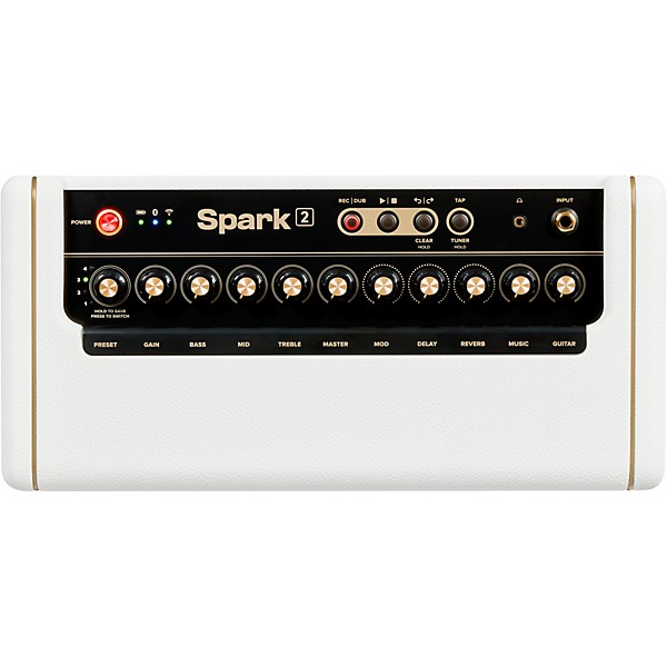 Positive Grid Spark 2 50W Guitar Combo Amp White