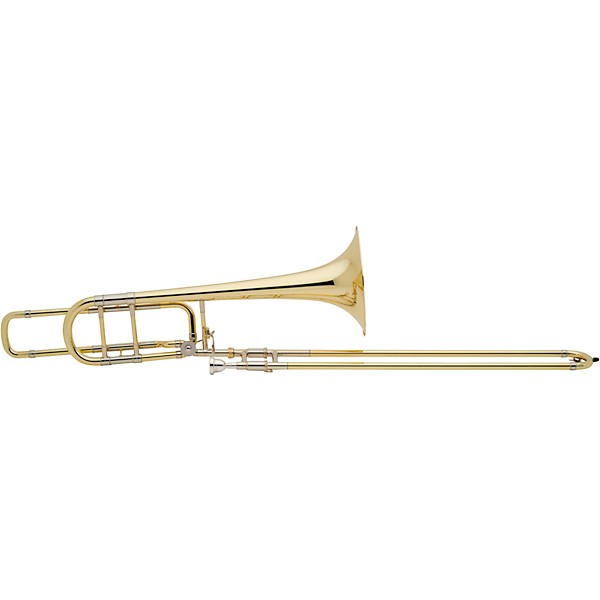 Bach 50BO Stradivarius Series Professional Open Wrap Single Rotor Bass Trombone Lacquer Yellow Brass Bell