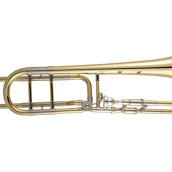 Bach 50BO Stradivarius Series Professional Open Wrap Single Rotor Bass Trombone Lacquer Yellow Brass Bell