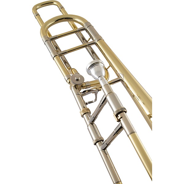 Bach 50BO Stradivarius Series Professional Open Wrap Single Rotor Bass Trombone Lacquer Yellow Brass Bell