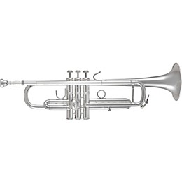 Bach 170 Stradivarius 43 Bell Series Professional Bb Trumpet with Standard Leapipe Silver plated