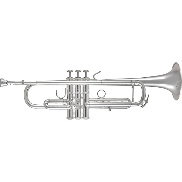 Bach 170 Stradivarius 43 Bell Series Professional Bb Trumpet with Standard Leapipe Silver plated