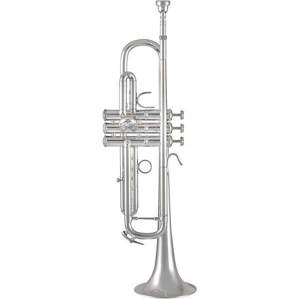 Bach 170 Stradivarius 43 Bell Series Professional Bb Trumpet with Standard Leapipe Silver plated