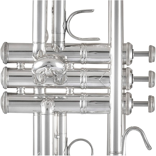 Bach 170 Stradivarius 43 Bell Series Professional Bb Trumpet with Standard Leapipe Silver plated