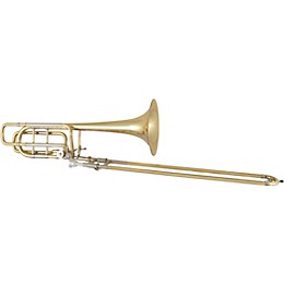 Bach 50B3O Stradivarius Series Professional Open Wrap Double Rotor Bass Trombone Lacquer Yellow Brass Bell