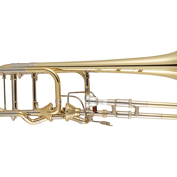 Bach 50AF3 Stradivarius Series Professional Open Wrap Bass Trombone with Double Infinity Valves Lacquer Yellow Brass Bell